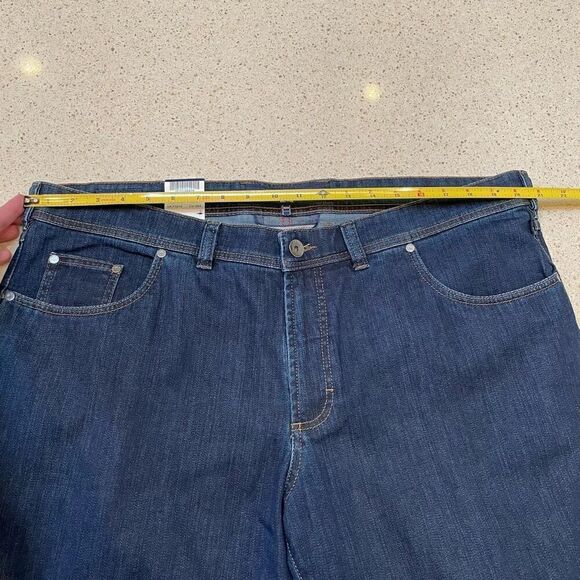 Atelier Gardeur Nigel Jeans Mens Size 42x34 Blue Regular‎ Fit Ring Denim New - Picture 12 of 15